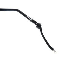 HOMCOM Transportaanhanger fietsaanhanger vrachtaanhanger fiets aanhanger zwart(m-9)
