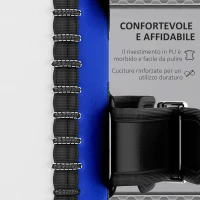 SPORTNOW Colpitore Boxe e Muay Thai Imbottito per Braccio, in PU e EPE, 38x20x18 cm, Blu(m-5)