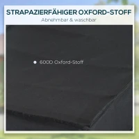 HOMCOM Transportaanhanger fietsaanhanger vrachtaanhanger fiets aanhanger zwart(m-5)
