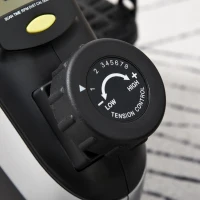 HOMCOM Mini Thuistrainer Pedaletrainer voor Beentraining Pedal-Trainer met Bevestigingsriem Antislipmat(m-8)