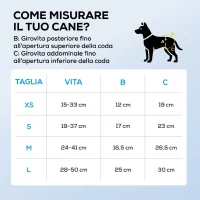 PawHut Pannolini per Cani Femmina, 48 pezzi, Taglia M con Fascia Elastica Regolabile, 48x35x1 cm, Bianco(m-19)