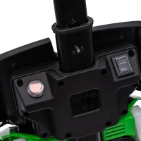 AIYAPLAY Elektrische skelter voor kinderen 12V met 2 motoren, 4-voudig verstelbare zitting, soft-start, EVA-wielen en led-koplampen(m-13)