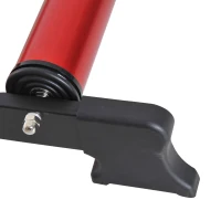 HOMCOM Rullo per Bicicletta Allenamento Fitness da Casa, Portatile Lunghezza Regolabile per Bici Ruote da 26"、28"、29"、700C, 54 × 14.5 × 93-145cm(m-9)