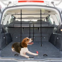 PawHut Schutzgitter Auto Hundegitter Hundeschutzgitter Trenngitter Gepäckgitter (Modell 2)(m-2)
