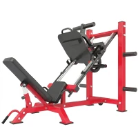 SPORTNOW Beinpresse Heimtraining Beintraining Krafttraining Unterkörper Quadrizeps Gesäßmuskeln Oberschenkel Fitnessgerät(m-1)