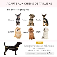 PawHut Canapé lit panier chien chat sur pied design contemporain coussin moelleux amovible pieds bois massif dim. 70L x 47l x 30H cm gris anthracite(m-7)