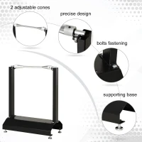 DURHAND Motorcycle Bicycle Wheel Lifting Balance Stand, Motorbike Portable Stand, Rotating Adjustment Wheel(m-4)