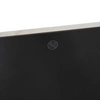 HOMCOM Radiador eléctrico Calefactor de vidrio Convector de Pared/Pie con Pantalla Táctil Temporizador y Control Remoto 2 Nivels Calor 1000/2000W(m-9)