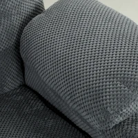 HOMCOM Elektrische Relaxfauteuil met Massage en Warmte, Stille Motor en Geheugenfunctie, Donkergrijs(m-13)