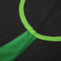 HOMCOM Altalena da Giardino con Rete Traspirante per Bambini Φ100x4.5cm Verde(m-10)