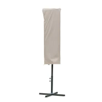 Outsunny Beschermhoes voor zonnescherm weerbestendig winddicht Ø57 x 160 cm khaki(m-10)