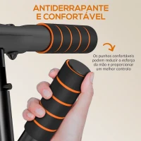 SPORTNOW Barra de Elevação Multifuncional Barra de Elevação de Parede com Bandas Elásticos de Resistência 100x50x27 cm Preto e Laranja(m-9)