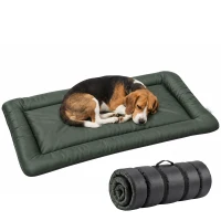 PawHut Waterbestendig hondenbed met antislip onderzijde, opvouwbaar en wasbaar, voor middelgrote en grote honden en katten(m-15)