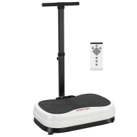 SPORTNOW Vibration Plate, with Adjustable/Removable Handle, Preset Modes, 50 Speeds(m-11)