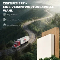 HOMCOM Klapbare Eettafel Keukentafel met Opbergruimte voor 2-4 Personen Klaptafel voor Kleine Ruimtes Eetkamer 160 x 60 x 75 cm Wit(m-8)