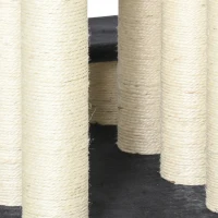 PawHut Dierentrap kattentrap hondentrap trap voor katten honden 4 treden grijs(m-12)