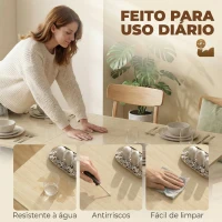 HOMCOM Mesa de Cozinha Dobrável para 6 Pessoas com Laterais Retráteis Gavetas e Prateleiras Abertas 168,2x85x73 cm Madeira e Branco(m-7)