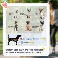 PawHut Poussette pliable animaux chien chat nacelle amovible bandoulières 4 roues 81 x 58 x 97,5 cm gris(m-4)
