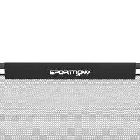 SPORTNOW Voetbaldoel 300 x 200 cm voor tuin en buiten, voor jongeren en volwassenen, met scheurvast net en afgeronde hoeken(m-12)