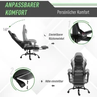 Vinsetto ergonomische bureaustoel en gamingstoel(m-4)