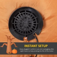 Outsunny 7.9ft Light-Up Halloween Tree Inflatable(m-6)