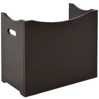 PawHut Gamelles chiens surélevées gamelle double chien chat porte-gamelles surélevé dim. 54L x 31l x 47H cm 2 gamelles 2L acier inox. incluses bois brun foncé(m-9)