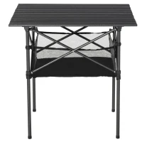 Outsunny aluminium klaptafel 70 cm x 70 cm x 69 cm(m-10)
