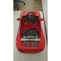 AIYAPLAY Carro Elétrico Infantil Porsche Carrera GT Licenciado 12V com Controlo Remoto 2,4G, 2 Motores, Suspensão, Arranque Suave, Vermelho(m-5)