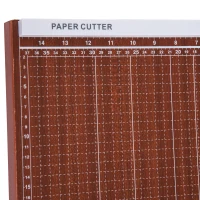 HOMCOM Cortador de Papel A3 Guillotina Profesional para Papelería Fotográfica Oficina Estudio Escuela Capacidad 12 Hojas con Regla Guía Cizalla de Cuchilla 65.5x40x6cm(m-8)