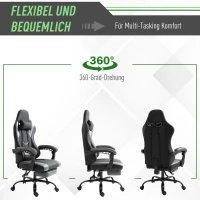 Vinsetto ergonomische bureaustoel en gamingstoel(m-5)