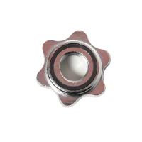 HOMCOM 2x Korte Halters, 50 kg Halterset met 2 korte halterstangen(m-10)
