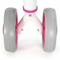 AIYAPLAY Balance Bike for Kids 1-2 Years, Toddler Bike with Adjustable Seat and Lighting Rear Wheels for Boys and Girls, Pink(m-12)