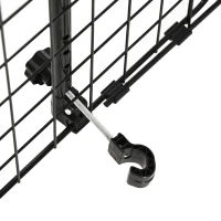 PawHut veiligheidshek auto zwart 152 cm x 30 cm(m-7)