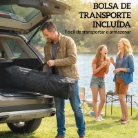 Outsunny Tenda Dobrável 3x3 m Pop-up com Parede Lateral Proteção UPF50+ Empurre Central Altura Ajustável Verde(m-9)