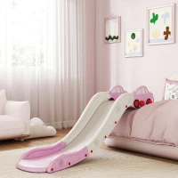 AIYAPLAY Kids Slide for Bed, Sofa, with Extended Length, Easy to assemble and Store, Pink(m-11)