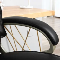 HOMCOM Bureaustoel directiestoel kantoorstoel draaistoel stoel fauteuil kantoor(m-8)