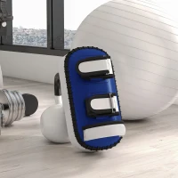 SPORTNOW Colpitore Boxe e Muay Thai Imbottito per Braccio, in PU e EPE, 38x20x18 cm, Blu(m-6)