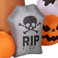 Outsunny 7.9ft Light-Up Halloween Tree Inflatable(m-9)