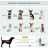 PawHut Trasportino per Animali Domestici Pieghevole in Oxford con Cuscino Rimovibile Lavabile e Borsa per Trasporto, 70x51x59cm, Marrone(m-4)