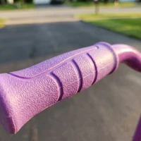 AIYAPLAY Electric Scooter for Kids 6-14 Years, with Colourful Lights, Purple(m-9)