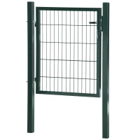 HOMCOM stalen tuinpoort 97 x 150 cm(m-10)