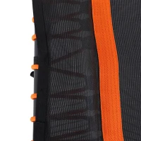 HOMCOM Fitness trampoline voor kinderen en volwassenen tuintrampoline oranje + zwart(m-9)