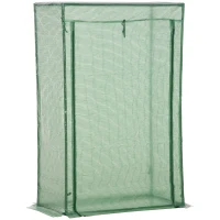 Outsunny kas met roldeur groen 100 x 50 x 149 cm(m-11)