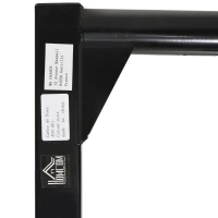 HOMCOM Supporto per Sacco da Boxe (40x64x60-88cm) Fissaggio a Parete Max 100 kg(m-9)