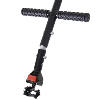 HOMCOM Aanhangwagen koppeling transportaanhanger fietskar bolderwagen zwart(m-13)