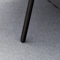 Outsunny Brasero de Exterior para Jardín Pozo de Fuego de Metal con Atizador para Patio Terraza Ø47x21 cm Negro(m-9)