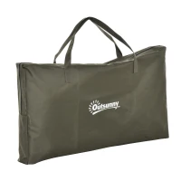 Outsunny Campingschrank Küchenbox Tragetasche Windschutz Tragetasche Stahl 600D Oxford-Gewebe Grün 57 x 94 x 109 cm(m-8)