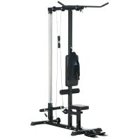 Station de musculation - Aosom.fr x FFHandball - Station à Poulie, tirage poitrine, banc de musculation Musculation(m-1)