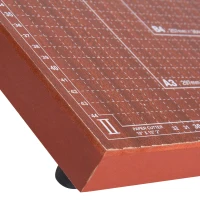 HOMCOM Cortador de Papel A3 Guillotina Profesional para Papelería Fotográfica Oficina Estudio Escuela Capacidad 12 Hojas con Regla Guía Cizalla de Cuchilla 65.5x40x6cm(m-6)