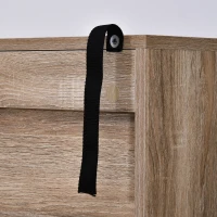HOMCOM boekenplank dressoir keukenkast kubuskast 5 opbergvakken 1 kast(m-8)